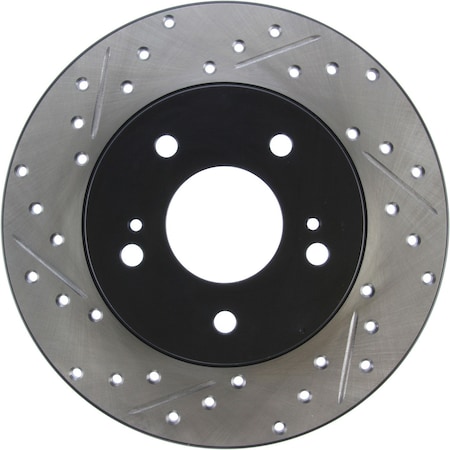 Sport Drilled/Slotted Brake Rotor,127.42059R